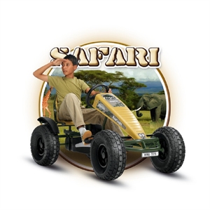 Safari Gokart med El hjælpemotor - 30% rabat nu! På Lilletræ.dk